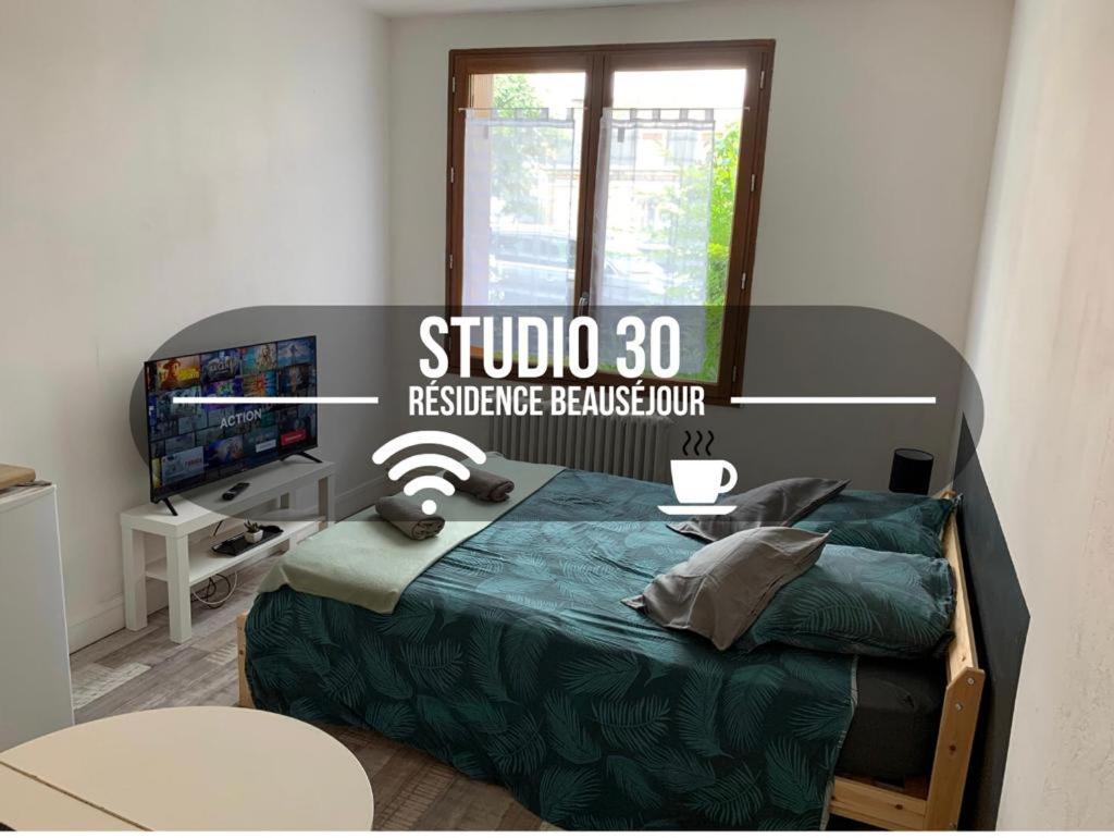 Studio 30 - Residence Beausejour - Fibre Wi Fi - Proche Centre Ville Troyes Exterior foto